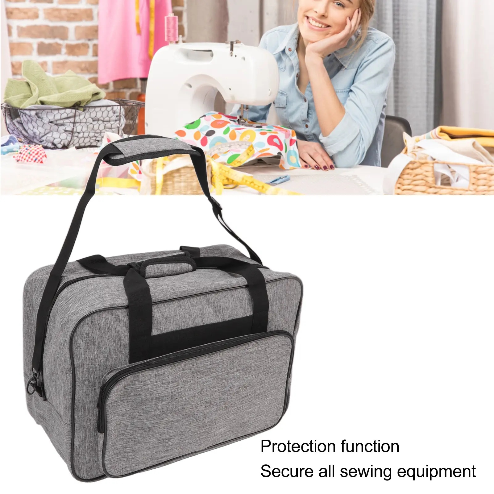 Sewing Machine Bag Sewing Machine Storage Bag Portable  Tote Bag Sewing Machine Carrying Handbag Sewing Machine Handbag