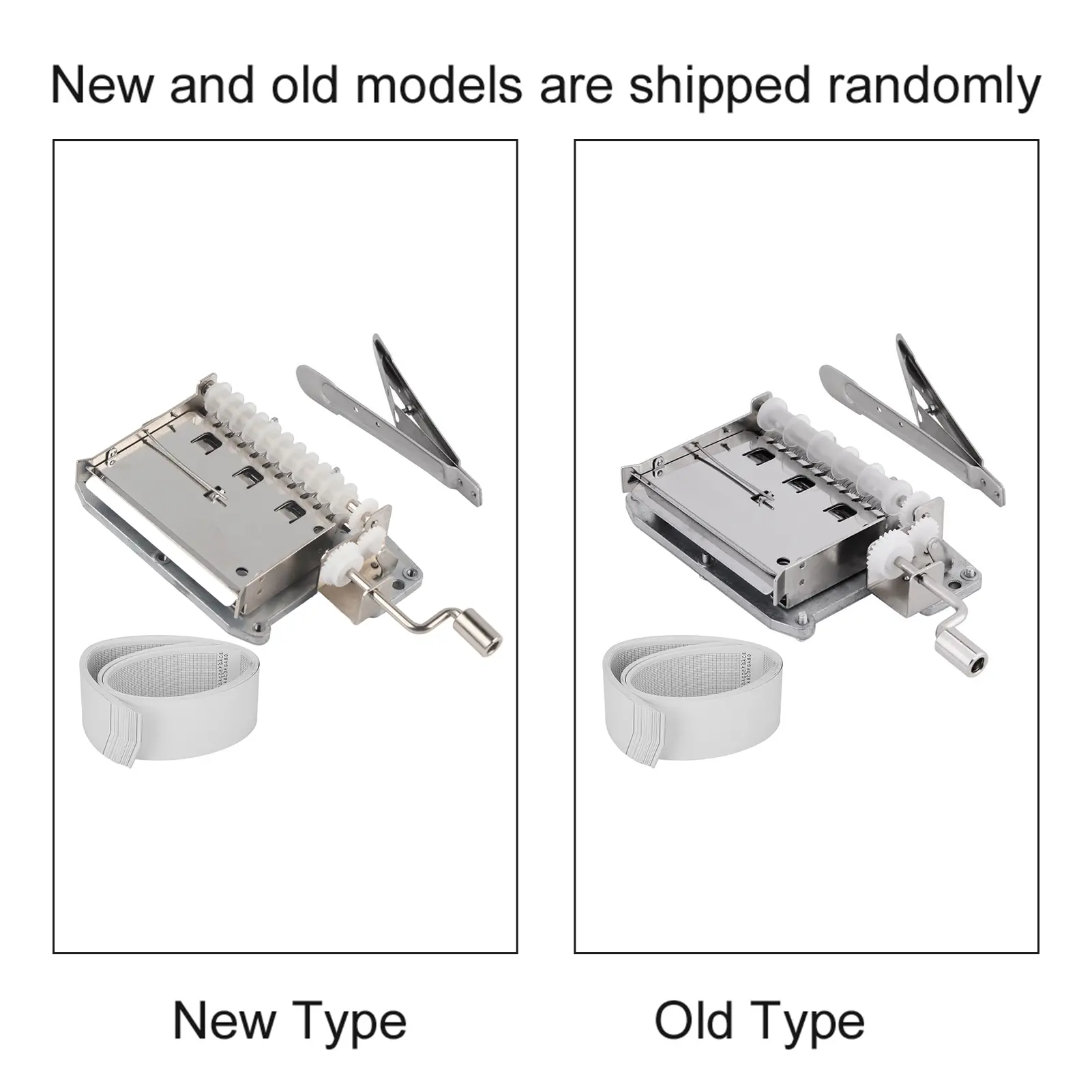 30 Note Tape Hand Crank Music Box Movement Hole Puncher 20 Papar Tapes  Music Box Movement Tape Compose Music Box