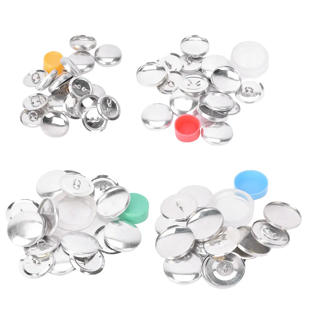 Cloth Bag Cover Buttons Kit Round Button Base  Handmade Crafts Buckle Making Tools Cover Buttons Assembly Tool Cover Buttons