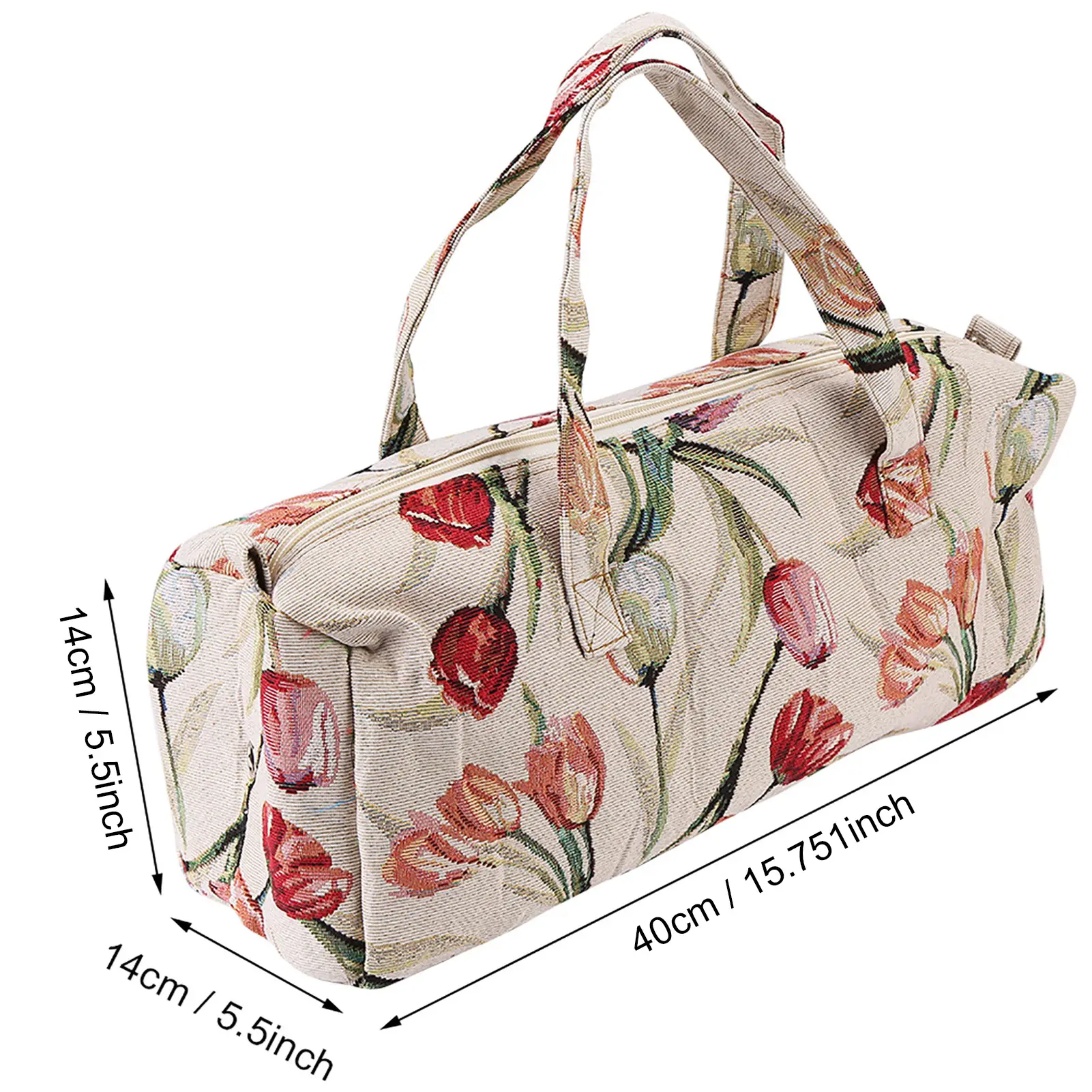 Household Fabric Crafts Knitting Needles Storage Sweater Woven Organizer Bag Handmake Bag Knitting Needles Storage Sweater Bag