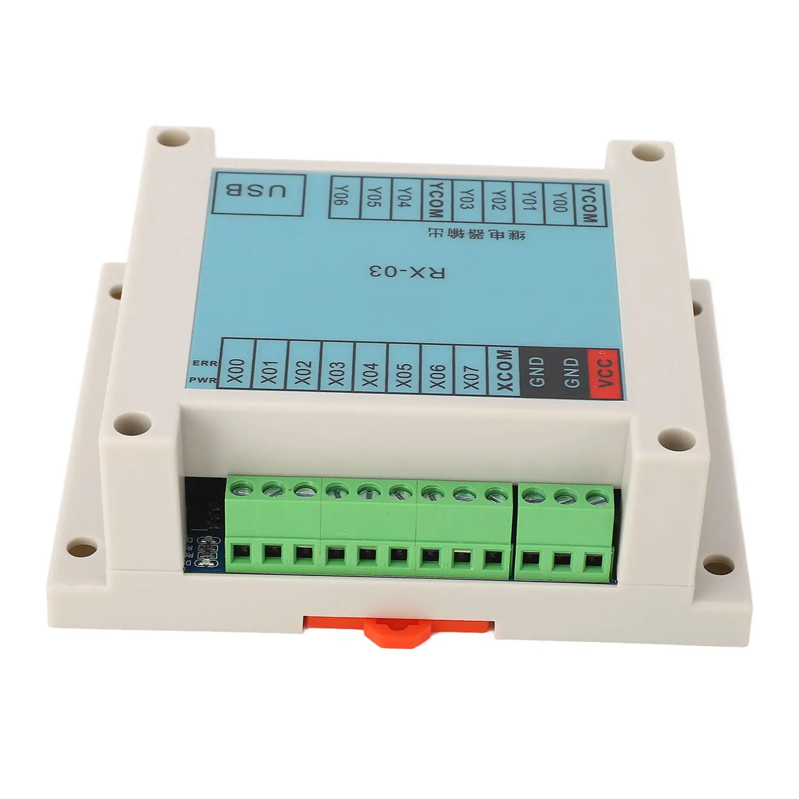 Programmable Logic Controller 8 Input 7 Output Computer Phone Programming Industrial Control Board 12‑24V PLC Programmable PLC