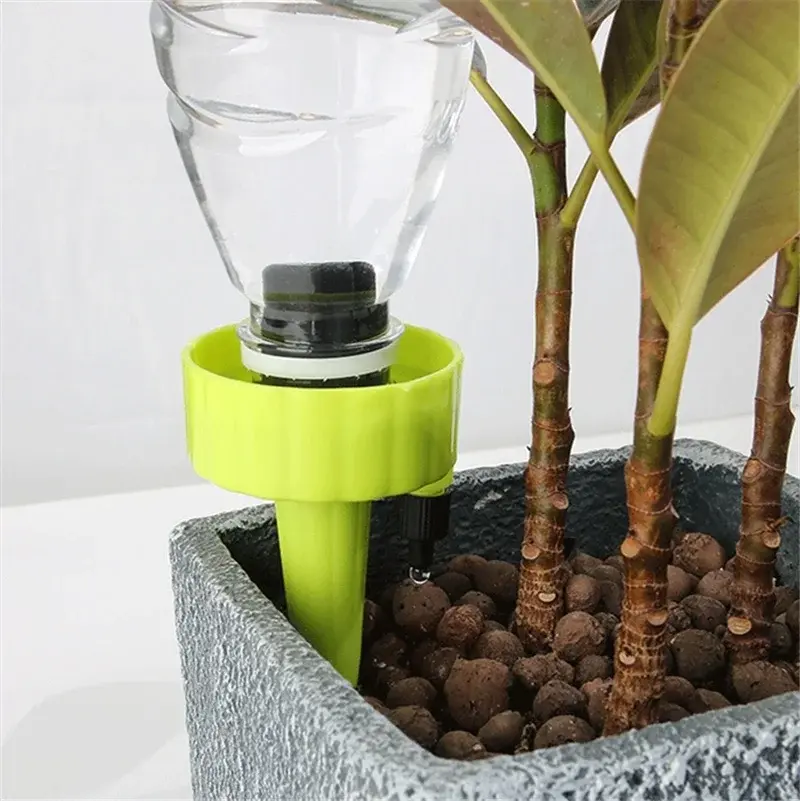 Automatic Watering Device Drip Irrigation System Plants Flower Greenhouse Garden Adjustable Auto Self-Watering Drippers
