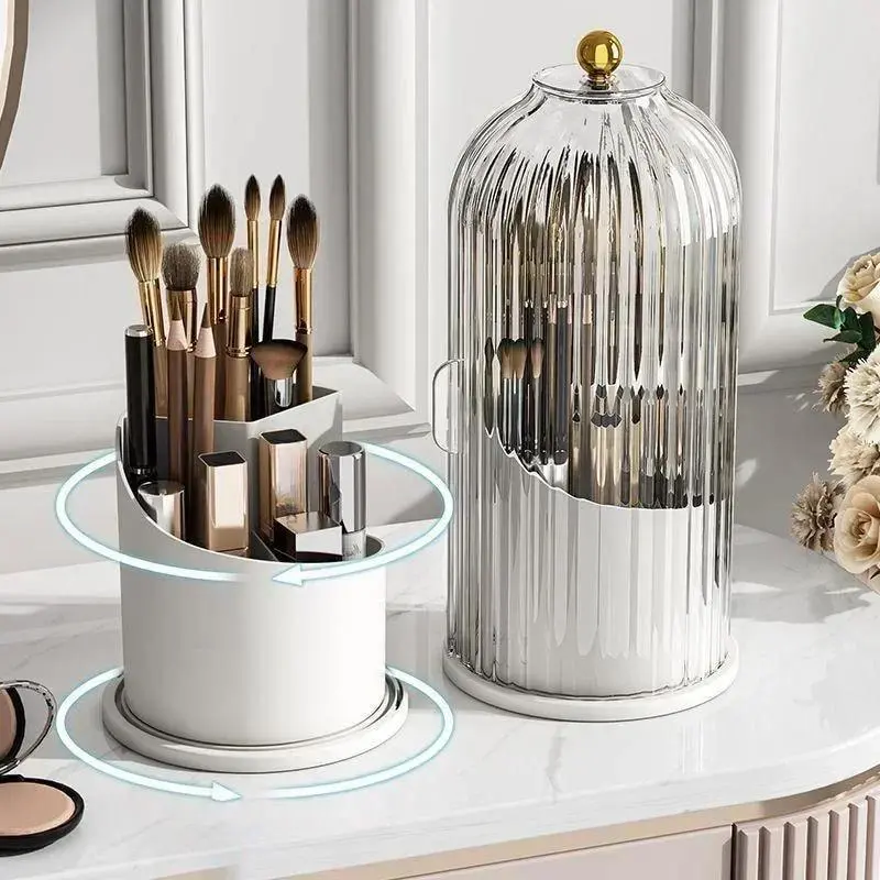 Practical Concise Design Makeup Box Suitable Lady Organizer Cosmetic Storage Box Useful Eyebrow Pencil Storage Box Jewelry Boxes