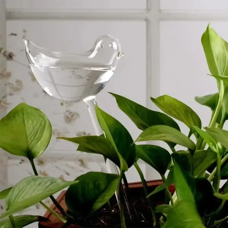 1pc Automatic Watering Flower Plants Indoor Gardening Household Plastic Waterering Cute Animal Shape Auto Drip Irrigation System