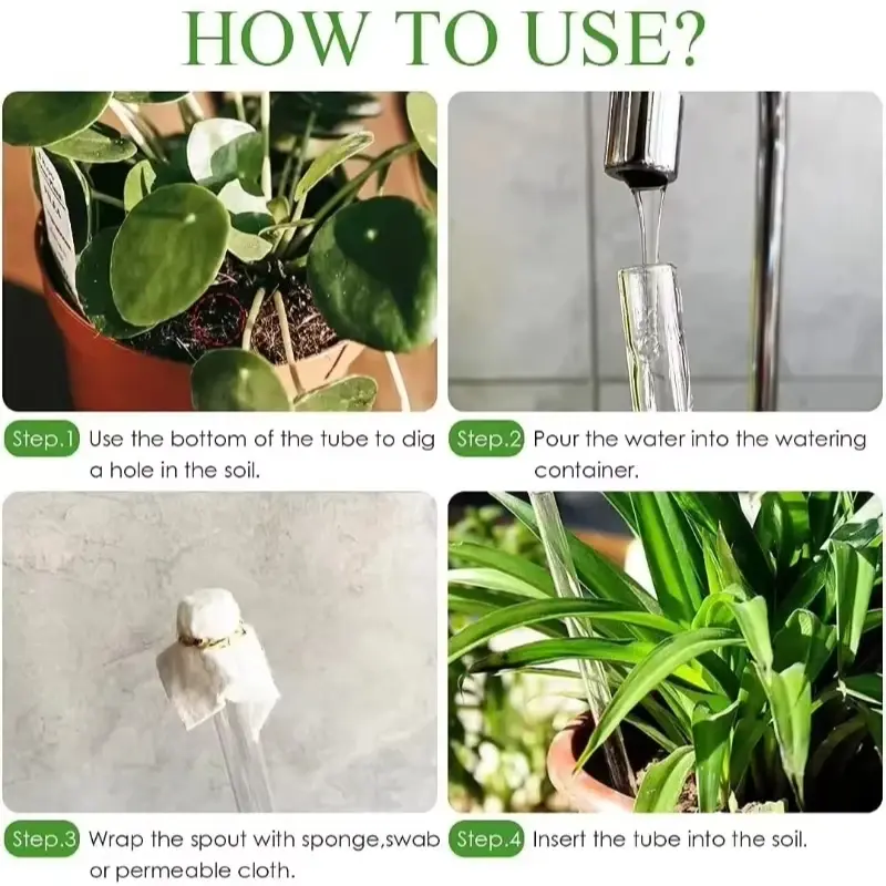 1pc Automatic Watering Flower Plants Indoor Gardening Household Plastic Waterering Cute Animal Shape Auto Drip Irrigation System