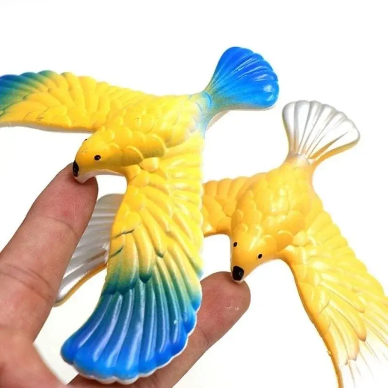 High Quality Novelty Amazing Balance Eagle Bird Toy Magic Maintain Balance Home Office Fun Learning Gag Toy for Kid Gift