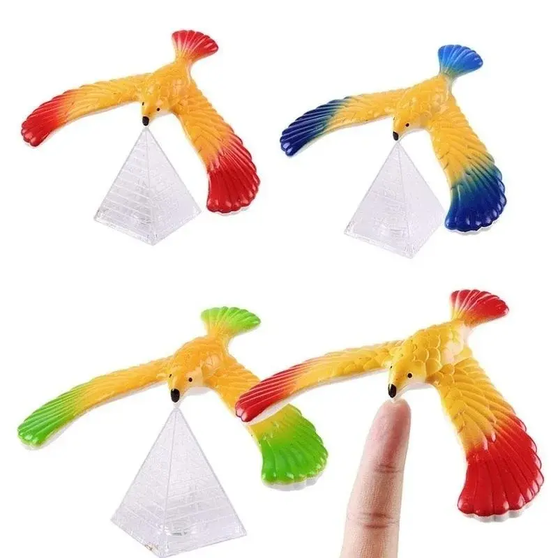 High Quality Novelty Amazing Balance Eagle Bird Toy Magic Maintain Balance Home Office Fun Learning Gag Toy for Kid Gift