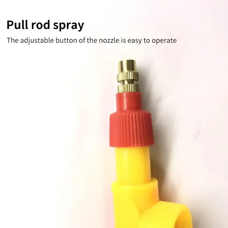 Randomly Select One in Blue and Red Manual High Pressure Air Pump Manual Sprayer Adjustable Drink Bottle Spray Head Nozzle Garde
