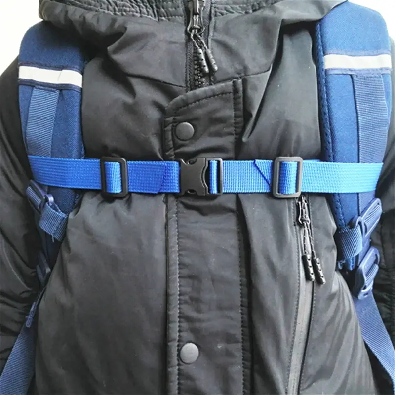 Backpack Chest Bag Strap Harness Adjustable Shoulder Strap for Bag Outdoor Camping Tactical Bags Straps Accessories for Backpack