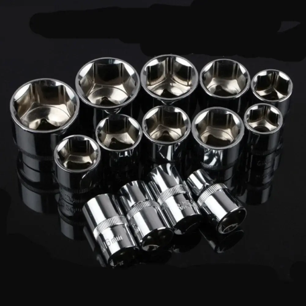 New 12 Pcs Set Upgrade Wrench Socket Set Hardware Car Boat Motorcycle Bicycle Repairing Tool