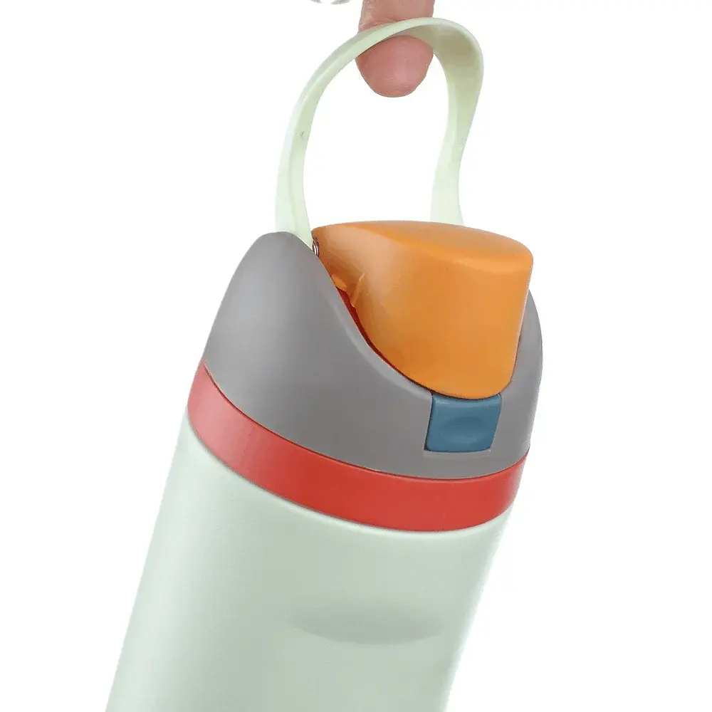 24/32oz Straw Double-Layer Insulated Cup 304 Stainless Steel Sports Water Bottle Travel Vacuum Flask for Outdoor Camping Sports