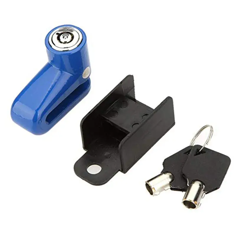 Anti-theft Brake Disc Disk Rotor Safety Lock 7mm for Motorcycle Scooter Bike Steel Road Brake Disc Brake Wheel Lock Mountain