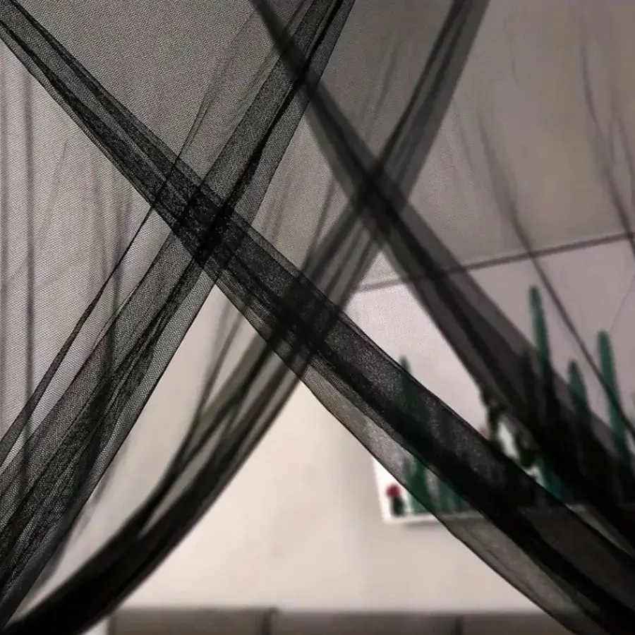 1 PCS Extra Large Mosquito Net with 4 Openings, Durable Canopy Mosquito Net - Perfect for Any Size Beds & Camping, Suitable For