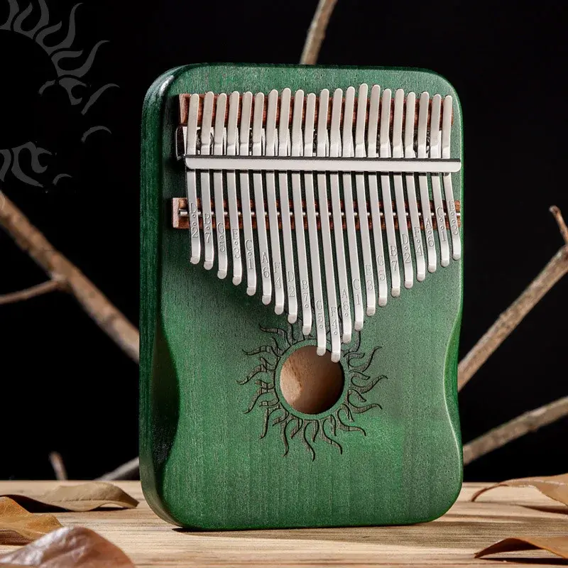 17 21 Keys Kalimba Finger Piano Kalimba Thumb Piano Keyboard Musical Instrument Mbira for Beginner Music Lover Gifts