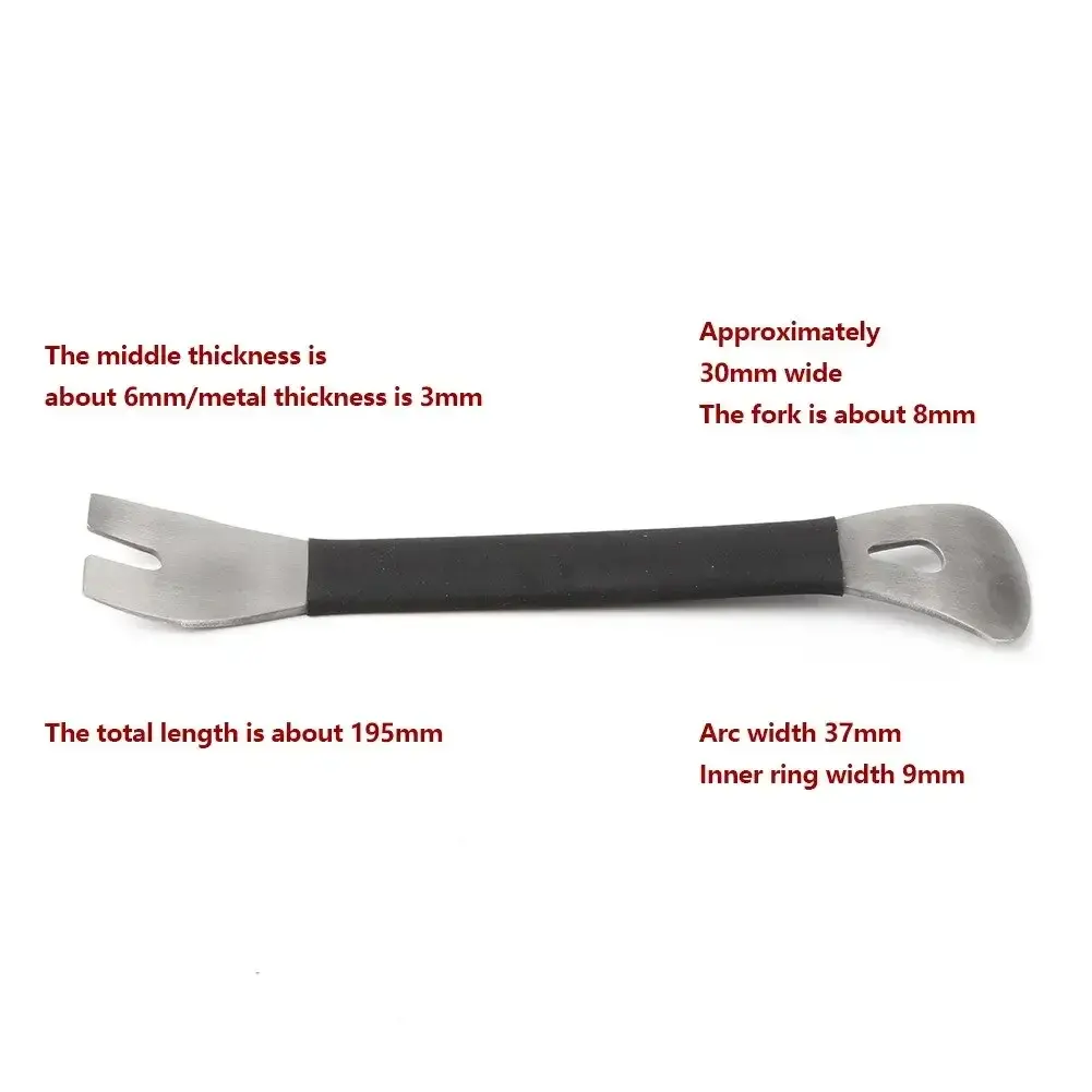Car Audio Disassembly Tool Stainless Steel PryClip Rocker Crowbar Bar Door Panel Disassembly Pry Panel Interior