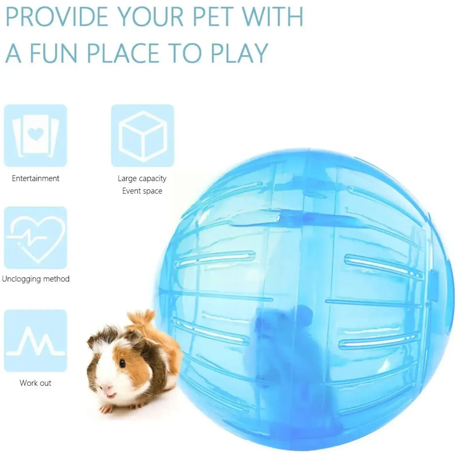 Outdoor Sport Ball Grounder Rat Small Pet Rodent Mice Ball Balls Rat 10cm Exercise Hamster Gerbil Play Toys Jogging Toys