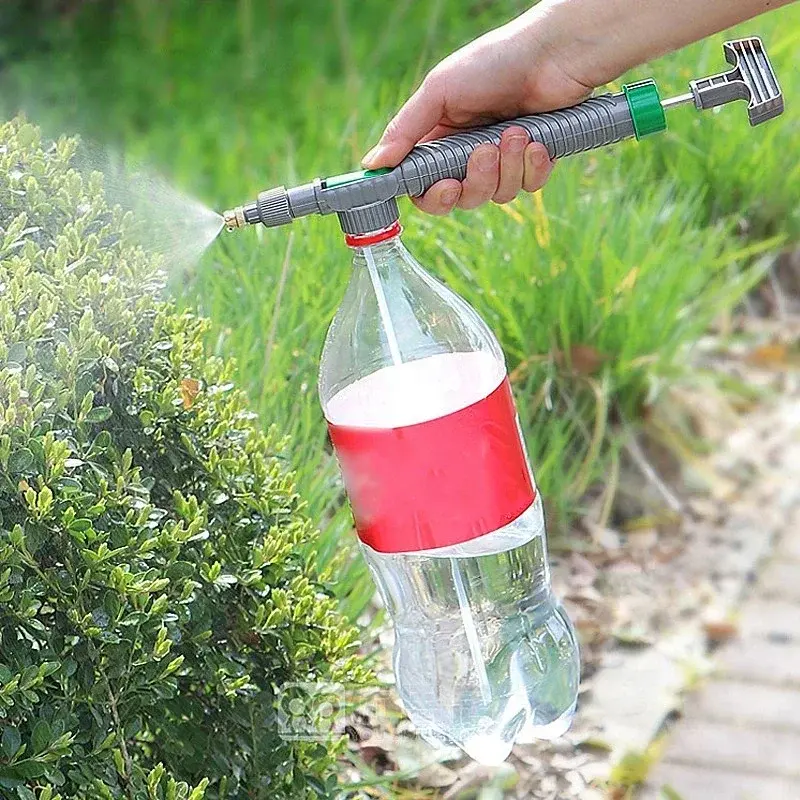 10/1pcs Manual Sprayer High Pressure Air Pump Gardening Flower Water Bottle Sprayer Adjustable Nozzle Gardening Watering Tool