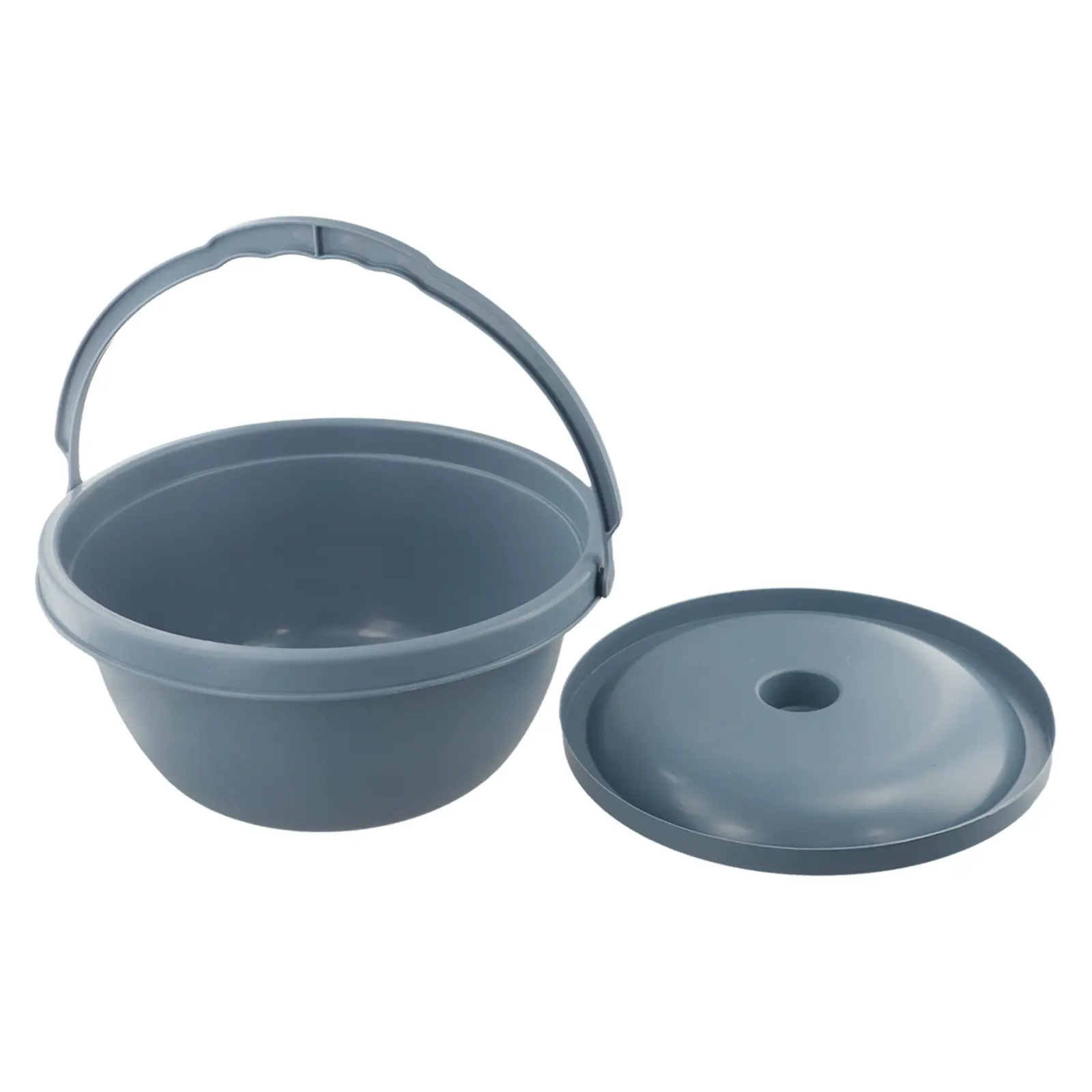 Chamber Pot Handle Spittoon With Handle Easy To Clean Fine Performance Long Service Time PVC Material Strong And Stable