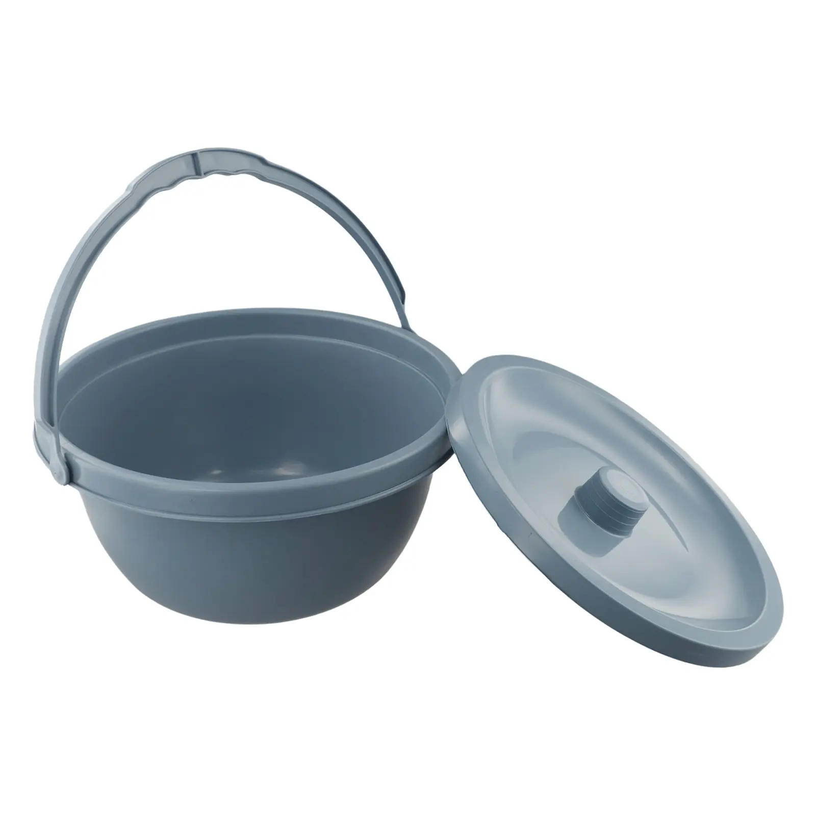 Chamber Pot Handle Spittoon With Handle Easy To Clean Fine Performance Long Service Time PVC Material Strong And Stable