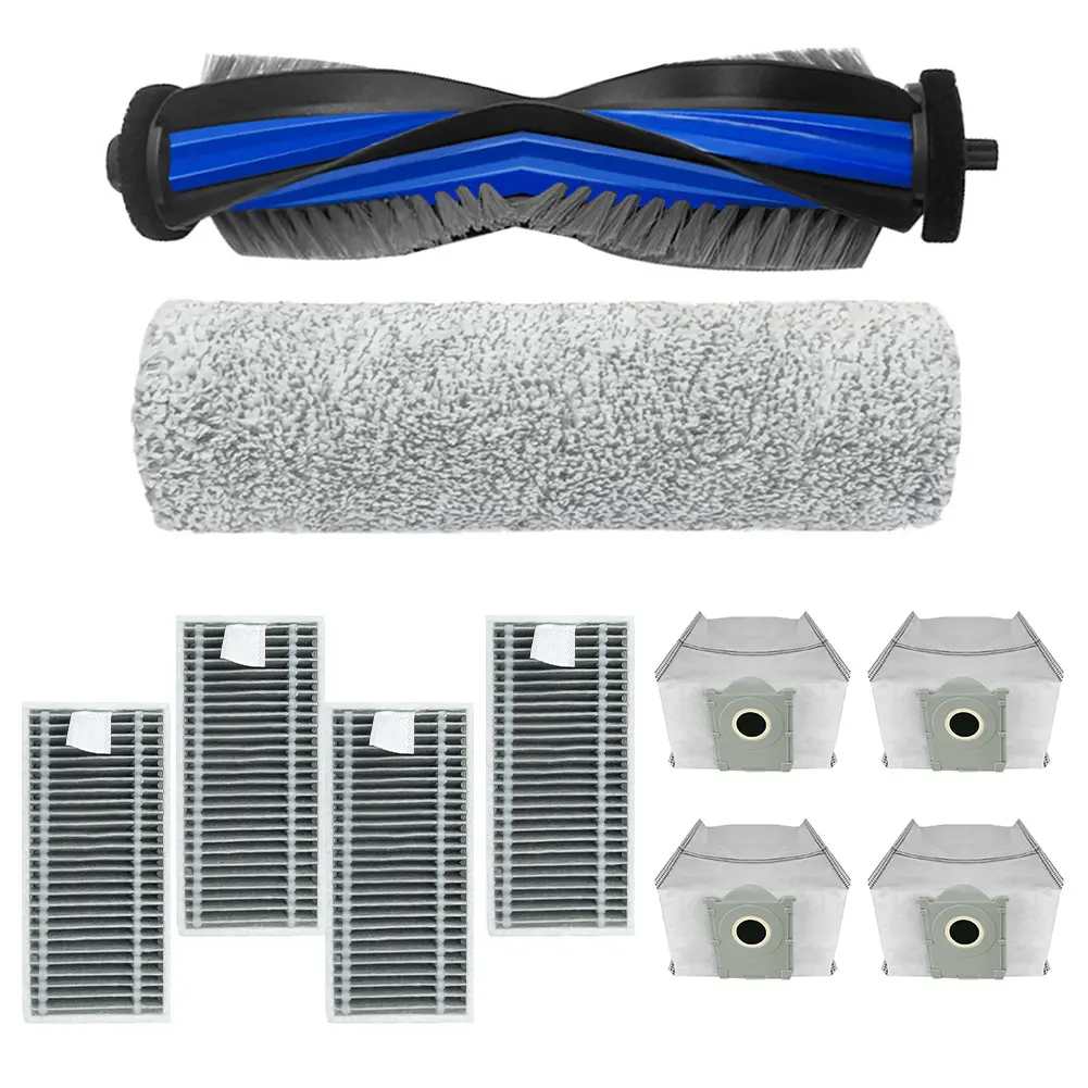 Home Cleaning Essentials Filter Dust Bags Efficient Vacuum Cleaner Accessory Main Roller Brush For Deebot X9 Pro