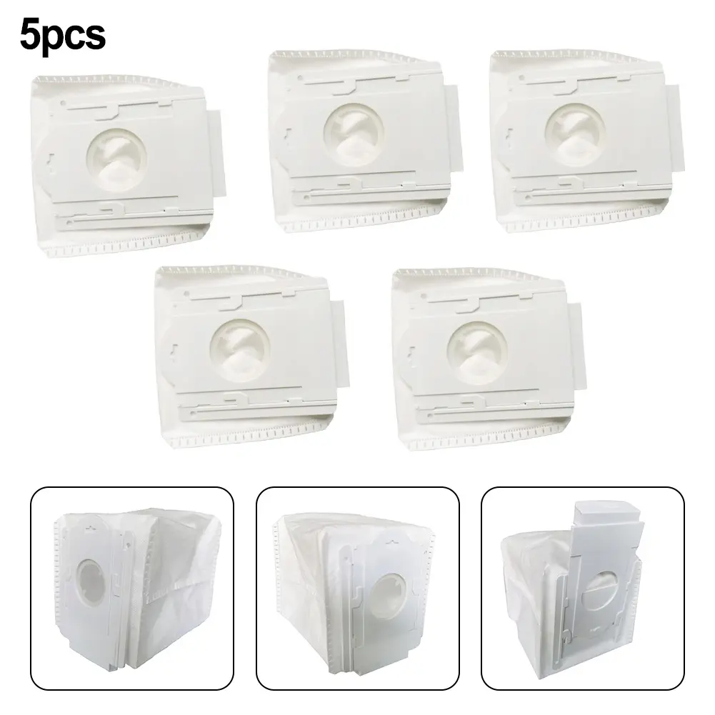 User Friendly and Practical Dust Bag Solution for Samsung VCASBT90EXAA VCASAE90BAA Robot Vacuum Cleaner 5 Pack