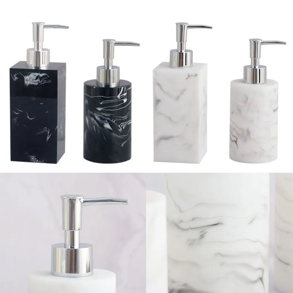 Pump Lotion Dispenser Bottle Holds 270ml or 500ml of Liquid Soap or Shampoo for Kitchen Bathroom or Office Use
