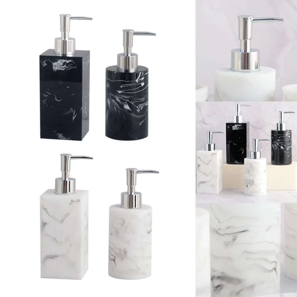 Pump Lotion Dispenser Bottle Holds 270ml or 500ml of Liquid Soap or Shampoo for Kitchen Bathroom or Office Use