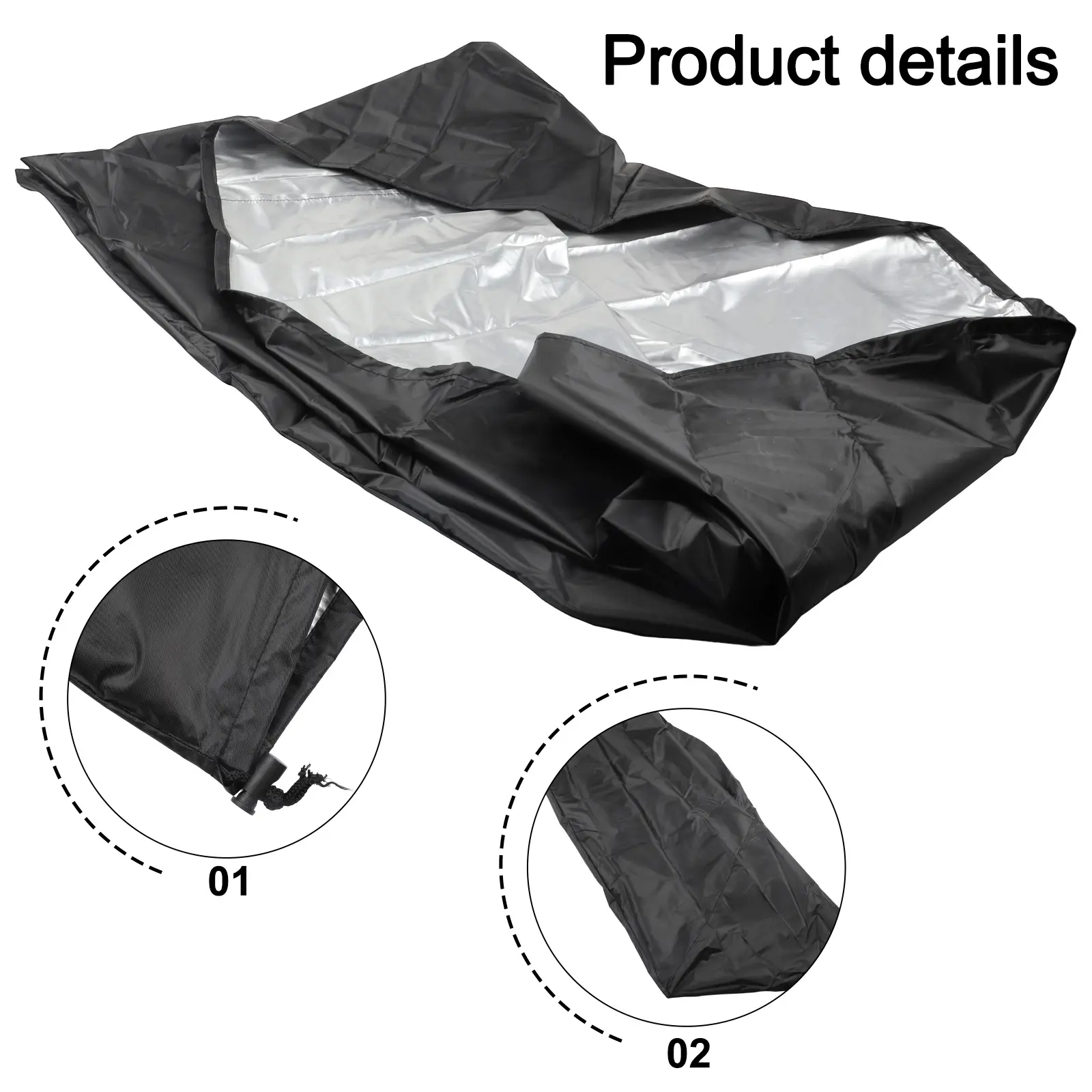 70*83*99cm Outdoor Furniture Cover Easy Attachment Easy Installation Patio Furniture Cover Ripstop Fabric UV Resistant