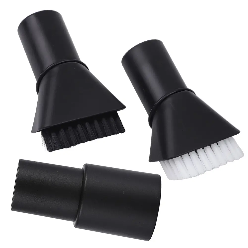 As Shown Multi-Purpose Vacuum Hard Bristle Suction Brush Set Household Cleaner Upholstery Cleaning Tool Plastic Material