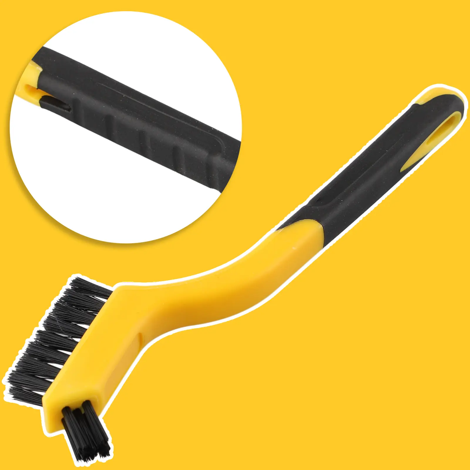 Mini Wire Brush for Rust and Paint Removal Brass Nylon & For Stainless Steel Brushes for Various Cleaning Tasks