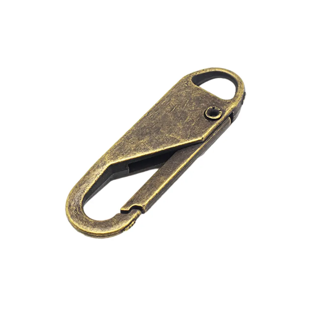 Zipper Puller for Travel Bags and For Suitcases Metal Repair Tool with Easy DIY Crafting and Tool Installation