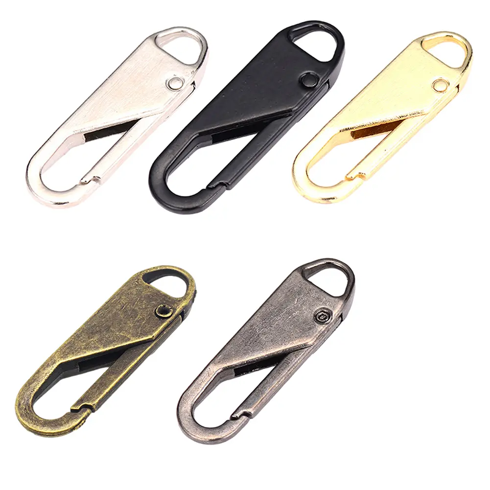 Zipper Puller for Travel Bags and For Suitcases Metal Repair Tool with Easy DIY Crafting and Tool Installation