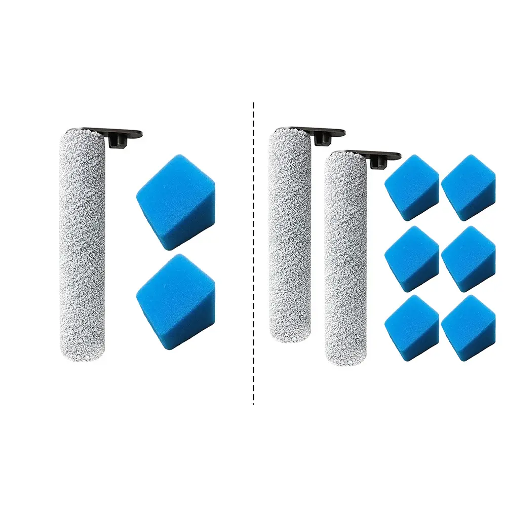 Main Side Brush Kit Roller Brush Filters Nylon Filtration Plastic Material Versatile Usage Lint Brush For Furniture Cleaning