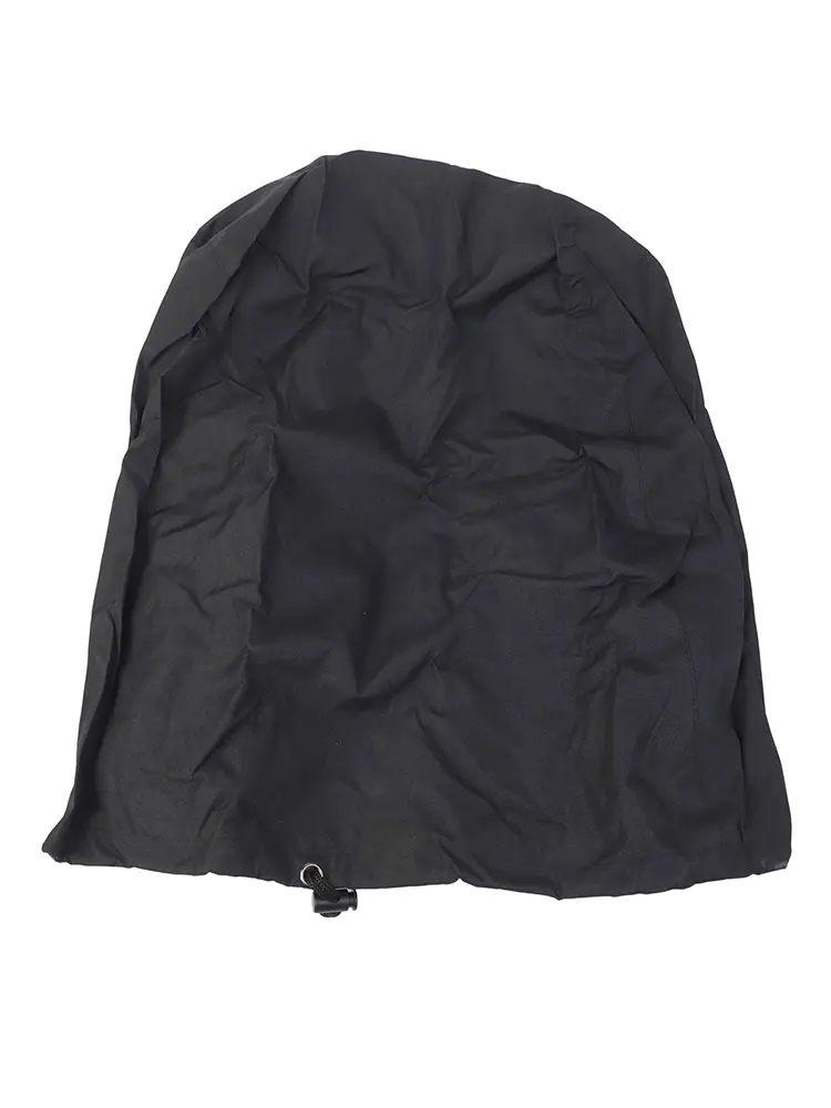 Backyard Cooking Black Waterproof Cover Easy Maintenance Grill Cover Outdoor Grill Protection Elastic Drawstring