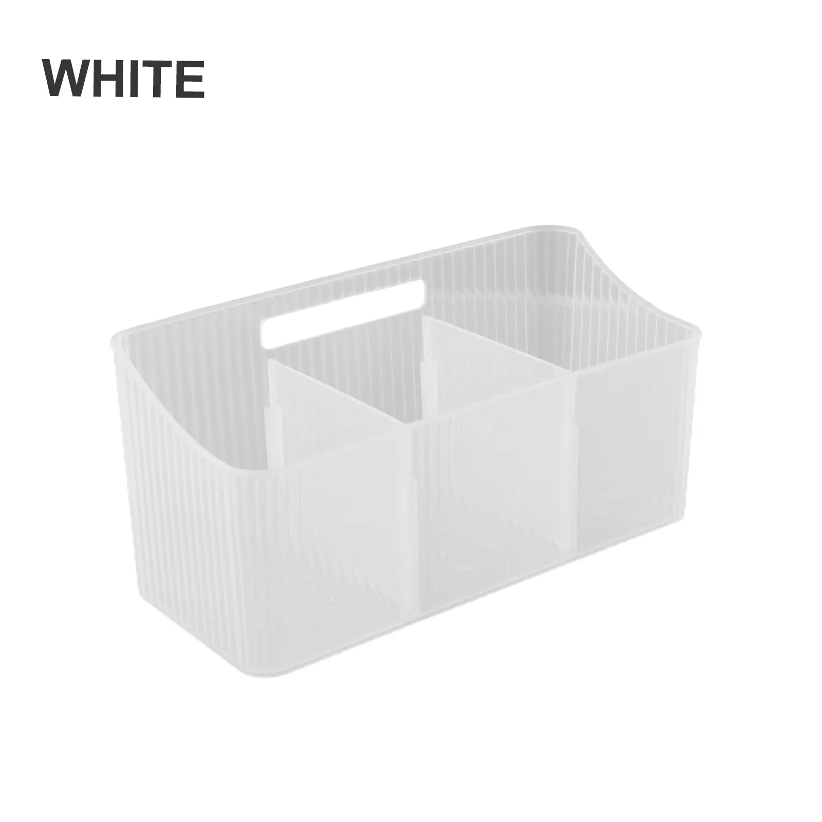 Living Room Bathroom Desktop Storage Organizer PP Plastic Storage Neat And Orderly Bed Sturdy PP Plastic Material