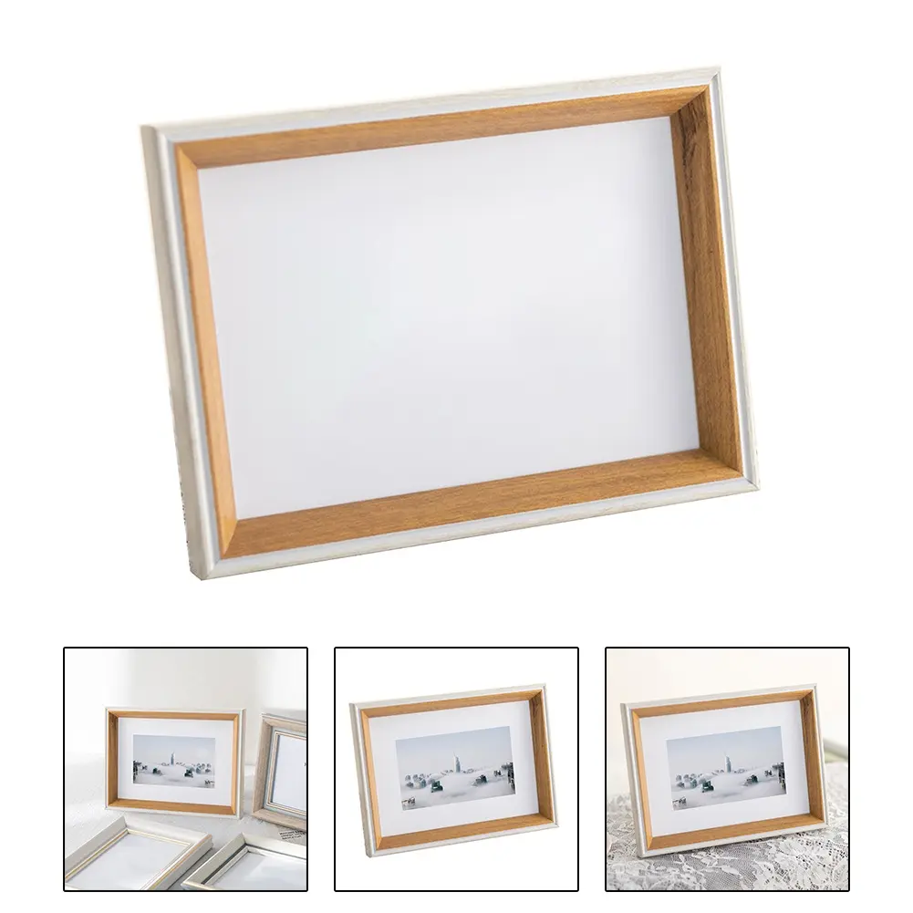 For Home For Office Table Photo Frame Diy Photo Frame 10 Inches 20.4*25.5cm High-quality Materials Simple Style