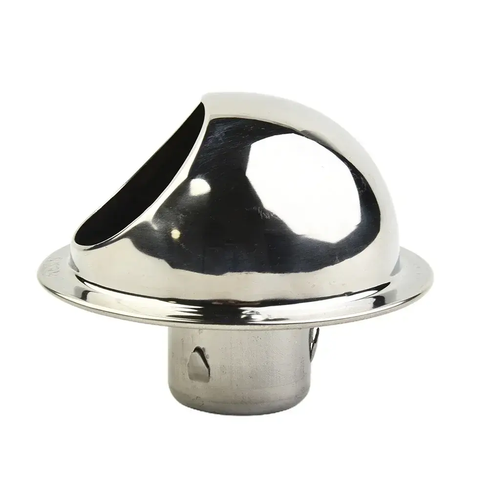 Tumble Dryer Vent Pipes / Hoses Air Vent Grille Stainless Steel Practical Silver 50mm Exhaust Fans Pest Control