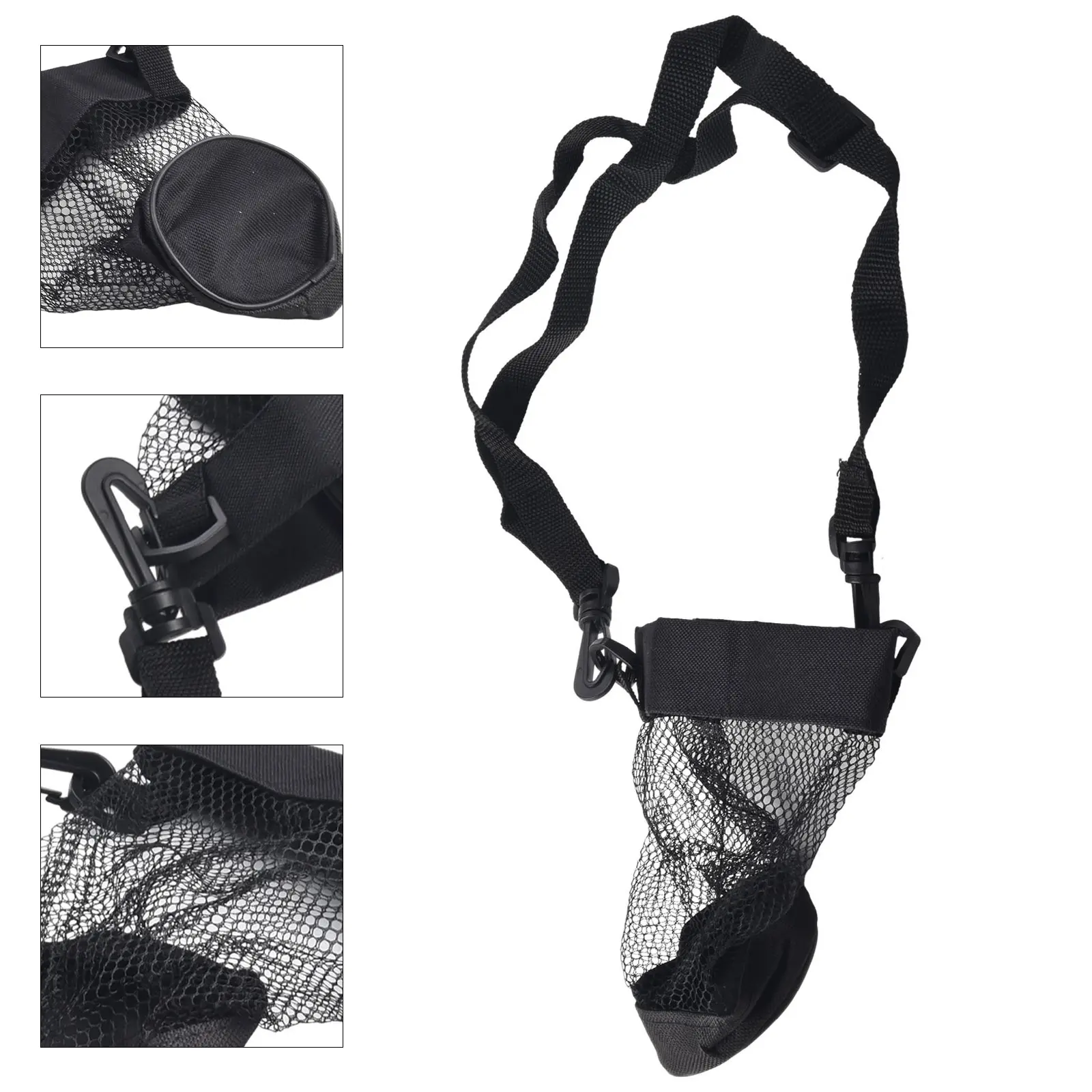 Hot Sale New 1pc Holder Bag Bag Cup Carry Bag Holder For Walking Running Black Carry Cup Insulated Cover Mesh Net Mug Outdoor