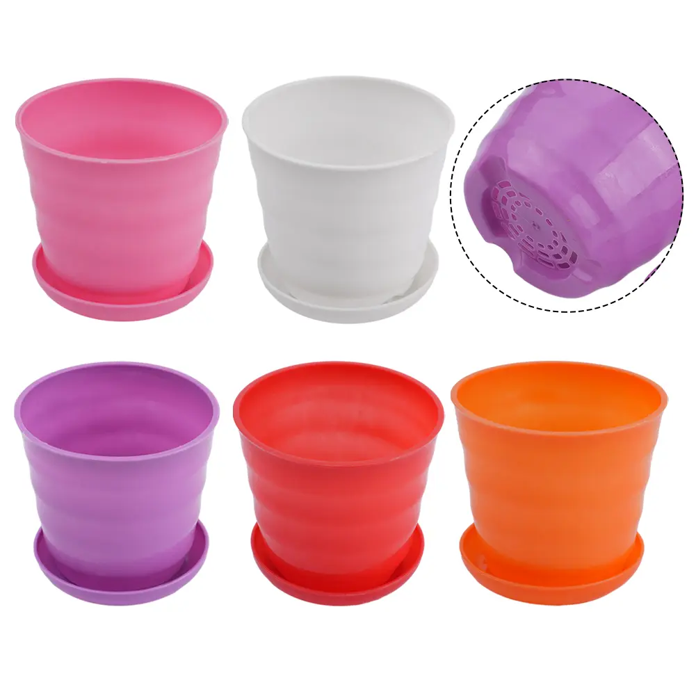 Home Decor Flower Pot Mini Plant Plastic Succulent Flowerpot Quality Useful Accessories Brand New Environmental