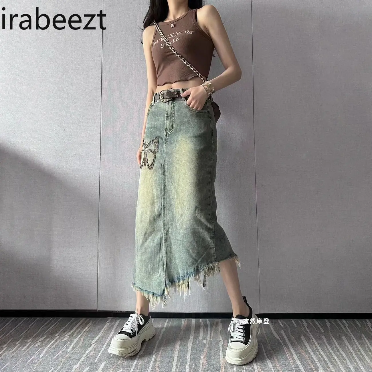 Sweet and Cute Age-reducing Sexy Halter Neck Dress Female Summer New Waist Slim Cake Shaped Long Skirts for Women