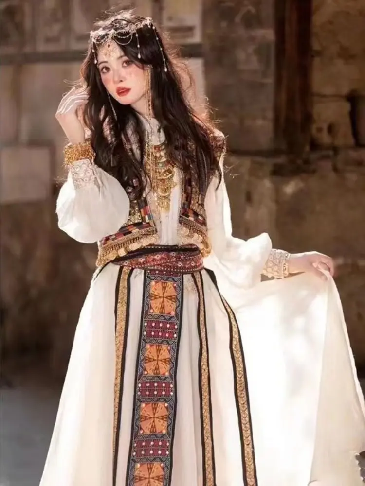 Ethnic Costumes From The Western Regions Embroidery Han Elements New Styles Exotic Modern Chinese Clothing Kung Fu Mujer
