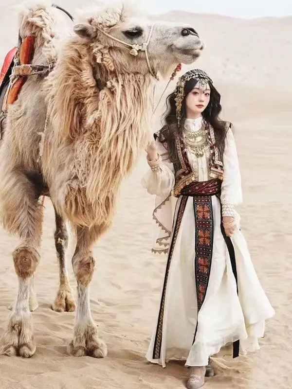 Ethnic Costumes From The Western Regions Embroidery Han Elements New Styles Exotic Modern Chinese Clothing Kung Fu Mujer
