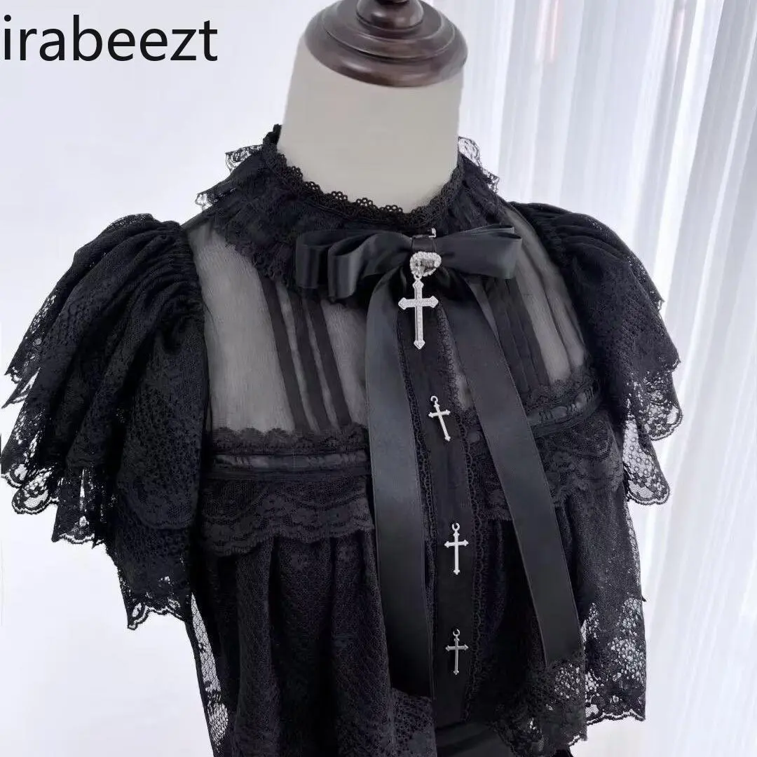 Off-Shoulder robe with Lace & Bow Corset Tie Waist Long Party Dress Elegant Women's Gown Mainland China sweet lolita dress