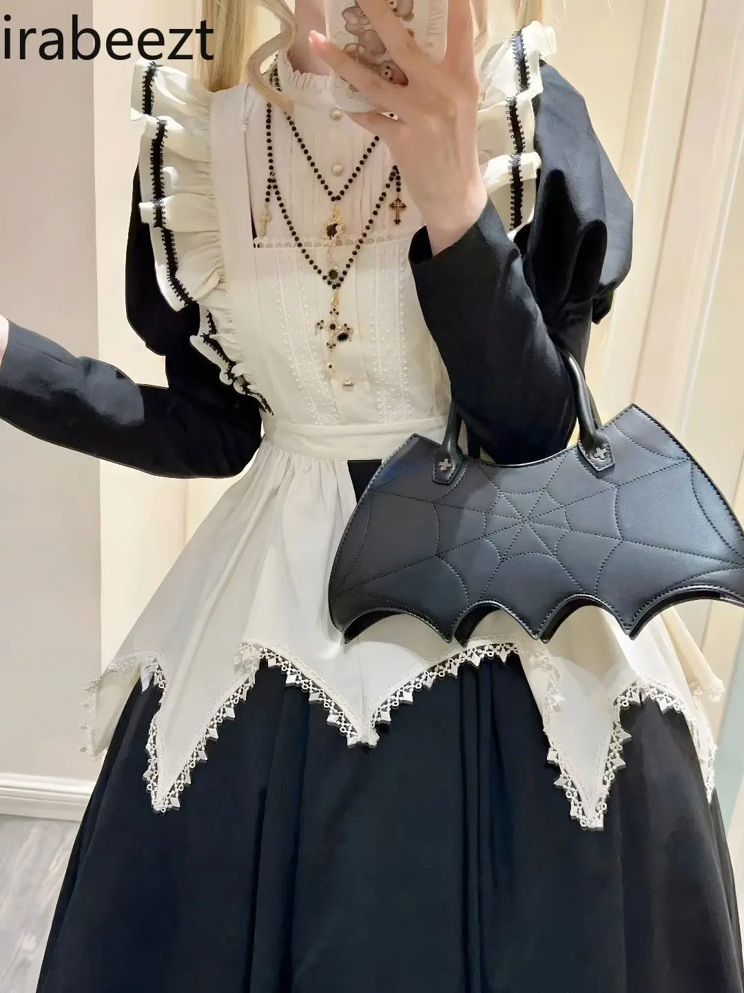 Lolita Dress Women Outfits Autumn Clothing Winter Dark Nun Style Apron Plus Size Authentic Puffy Sleeves Princess Dresses
