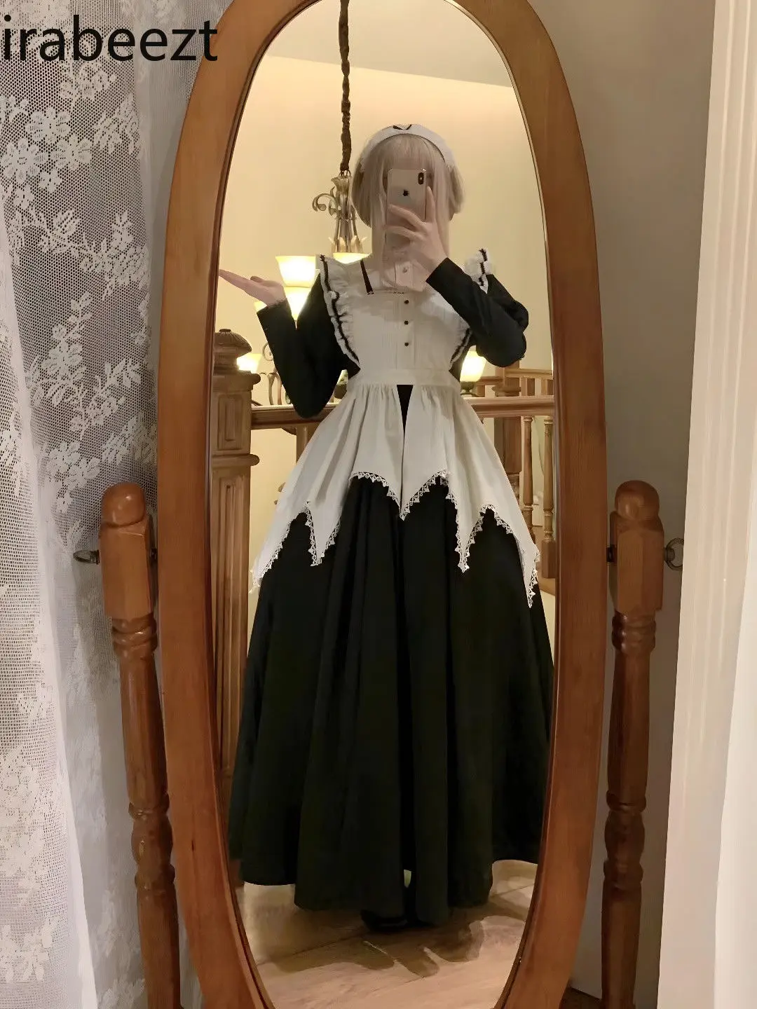 Lolita Dress Women Outfits Autumn Clothing Winter Dark Nun Style Apron Plus Size Authentic Puffy Sleeves Princess Dresses