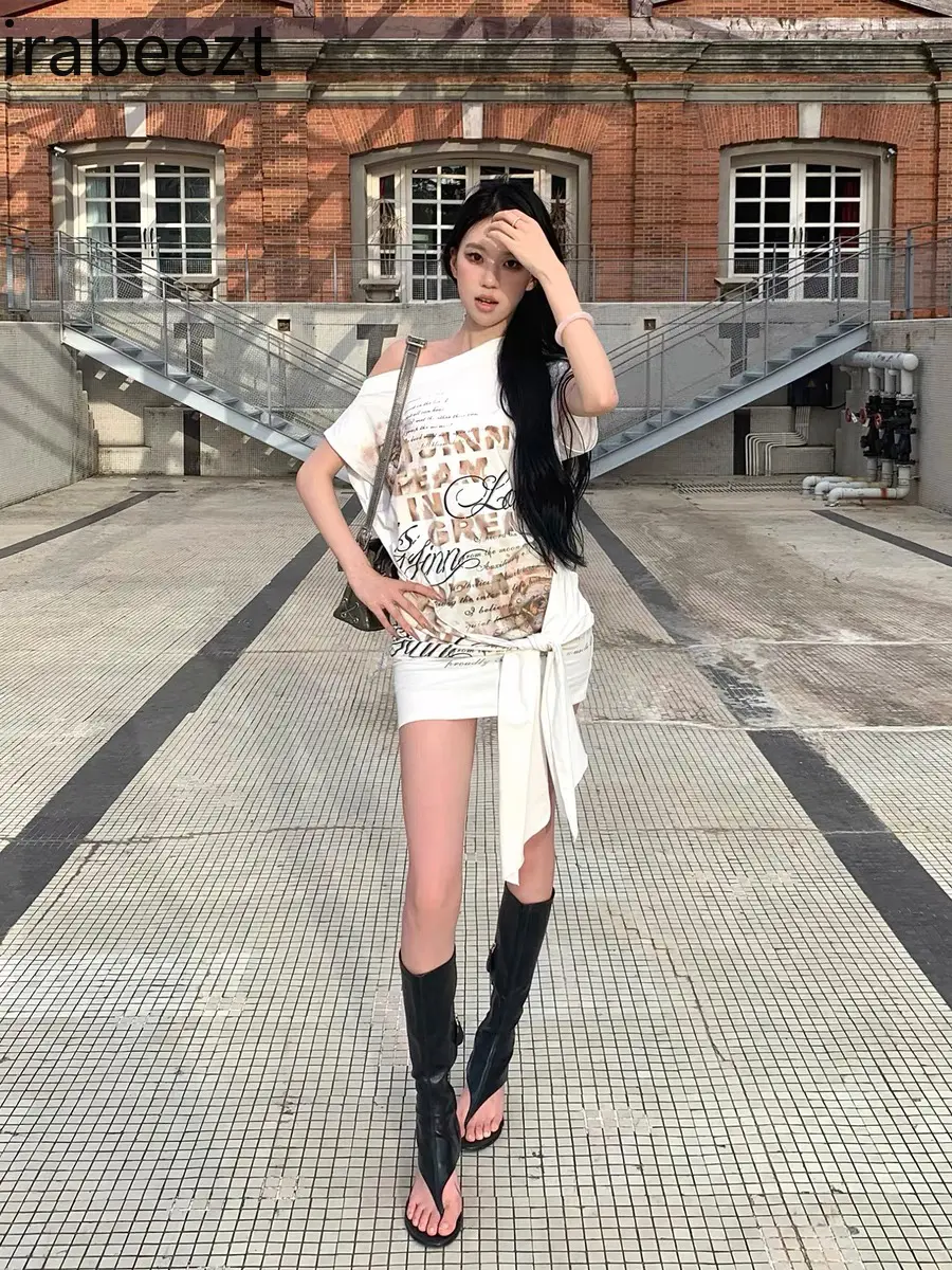 Women's Sexy Bandage Mini Dress Off Shoulder Glitter Bodycon with Asymmetrical Hem Summer Night Out Outfit Robe