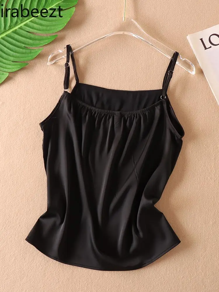 Plus Size Hanfu Camisole Adjustable Straps Summer Pure Desire Style New Chinese Style Vest Mainland China Women Clothes