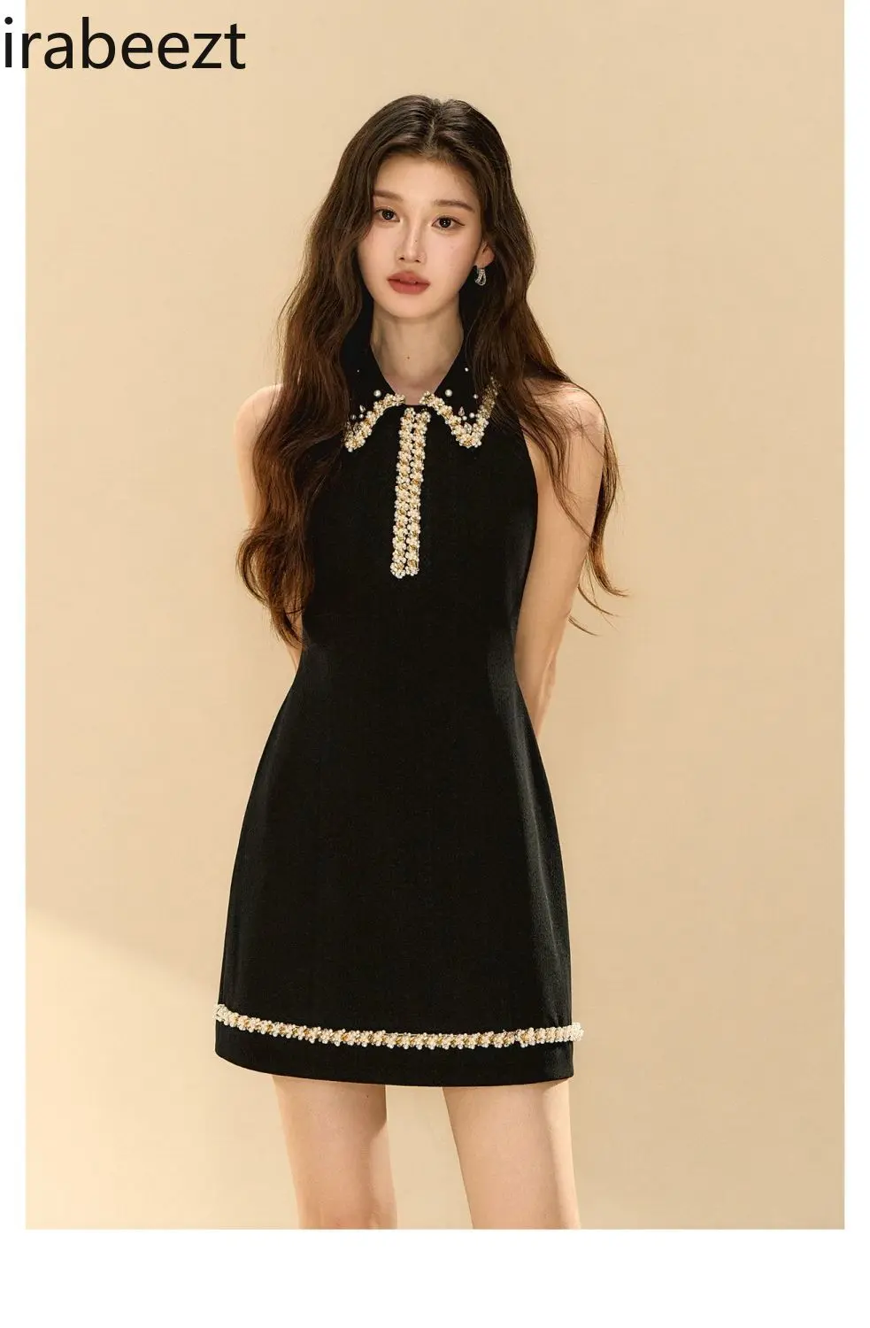 French Style Dress for Women 2025 New Summer Waist Slimming Heavy A-line Skirt Slim Fit Платье Белое Свадебное Vestido