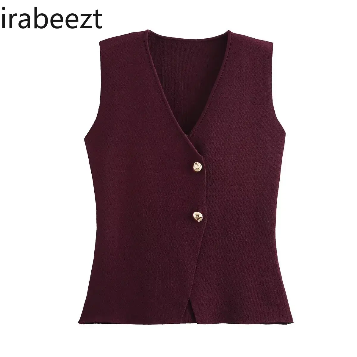 2025 New Women's Knit Vest 10 Colors Fashion Sleeveless Casual Loose Fit Cardigan Coat Slight Strech Tank Top Women