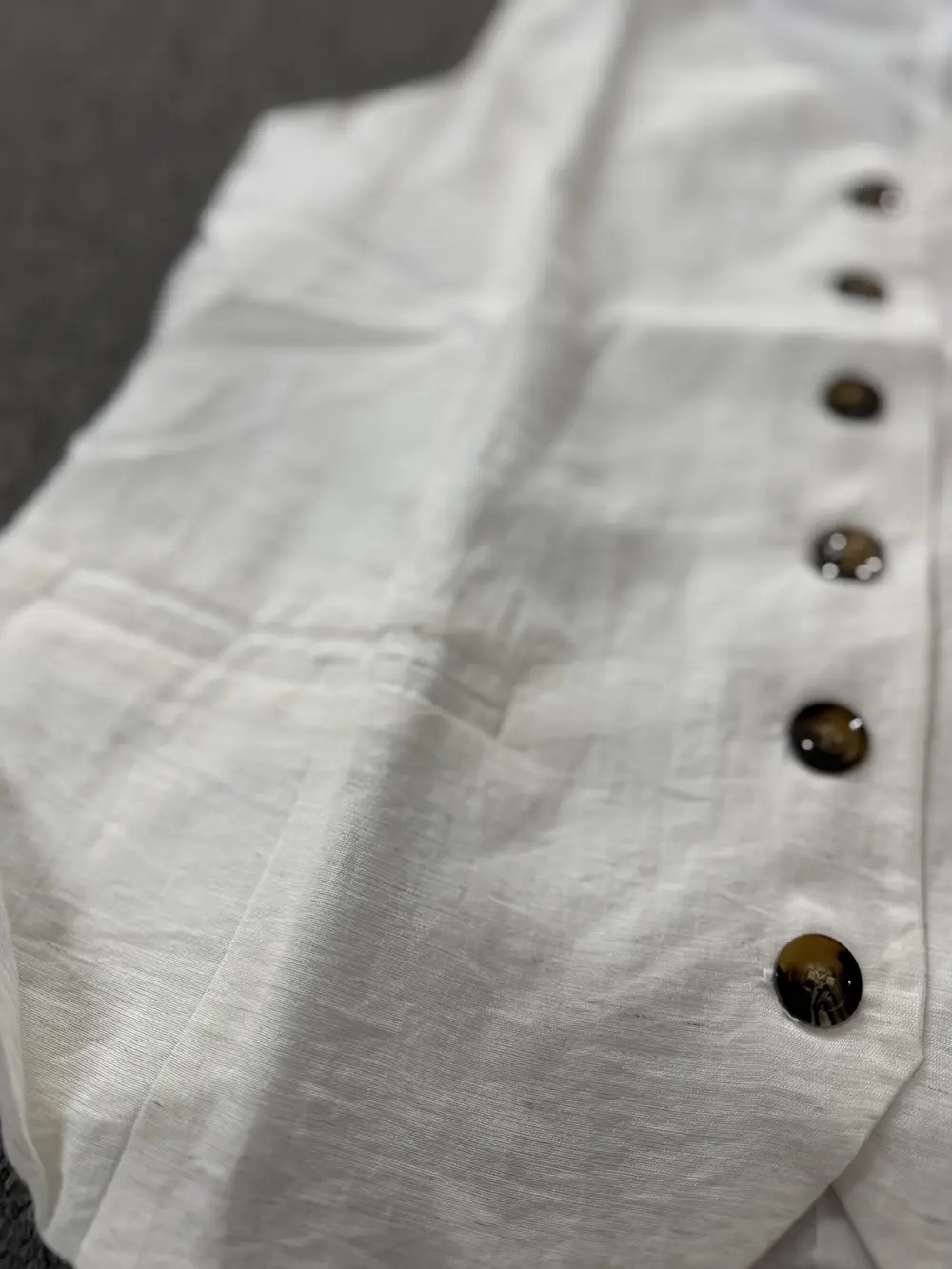Fashion Chaquetas Invierno 2024 Mujer Single-breasted Waistcoat Summer Thin Women 2024 New Linen Short Small Vest